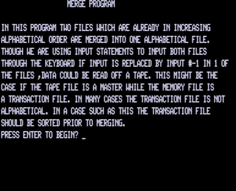 Screen shot